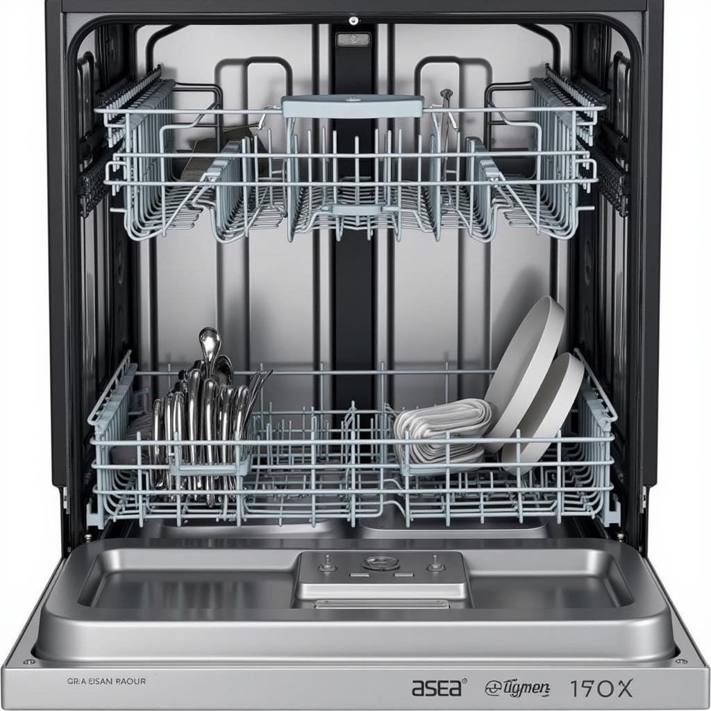 Asea 1502 Dishwasher Interior