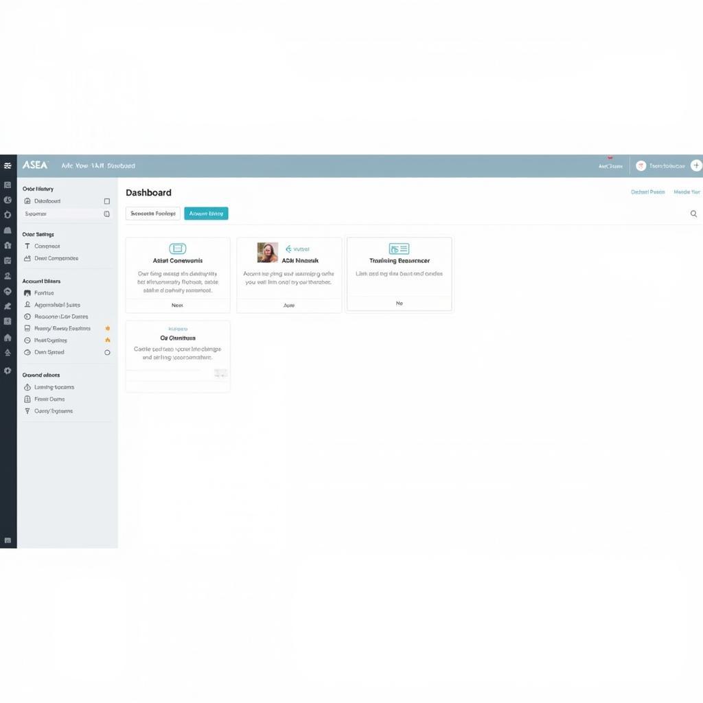 ASEA Account Dashboard