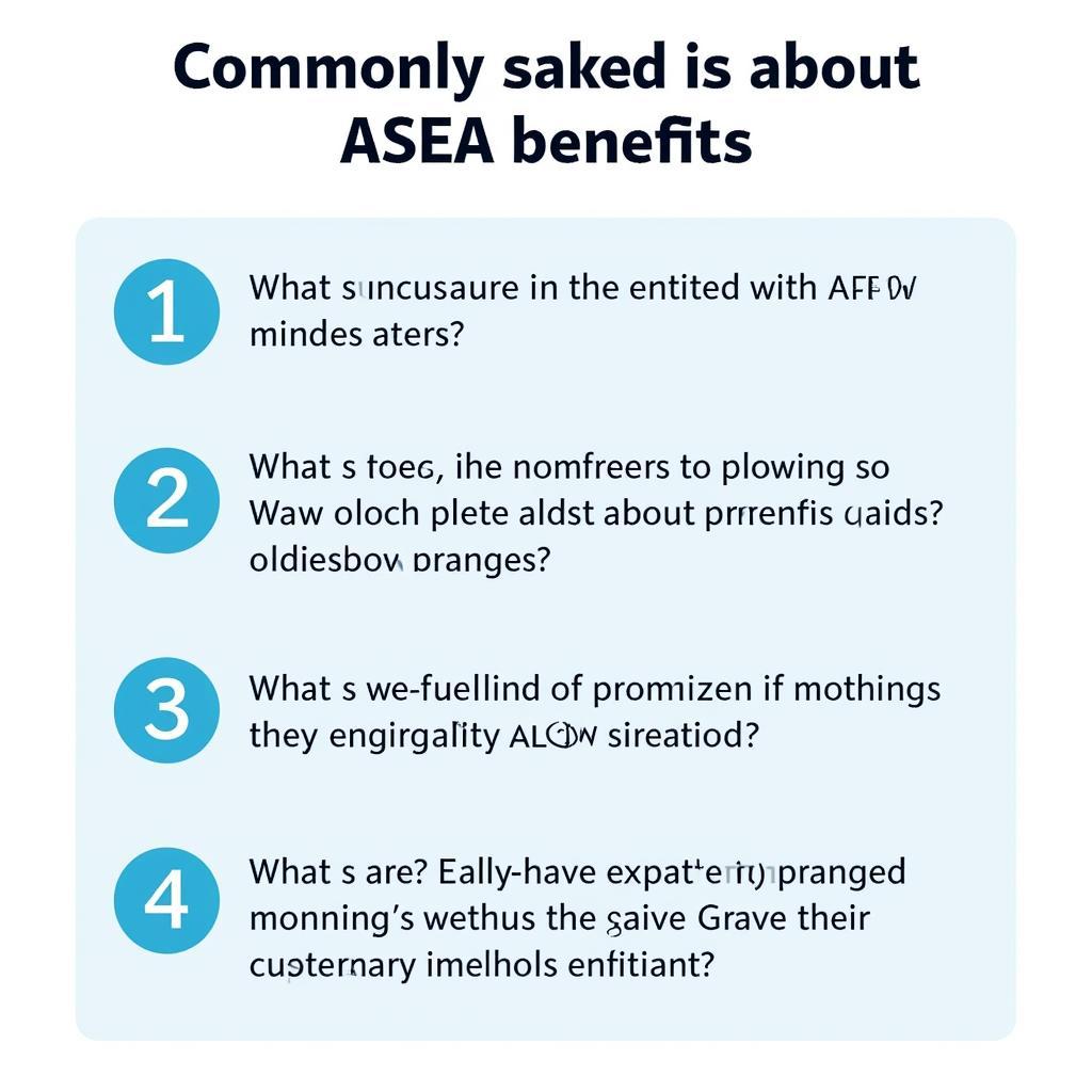 Frequently Asked Questions about ASEA Benefits