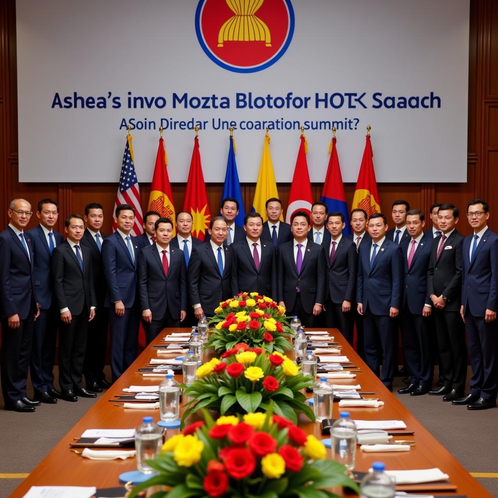 ASEAN Leaders at a Summit