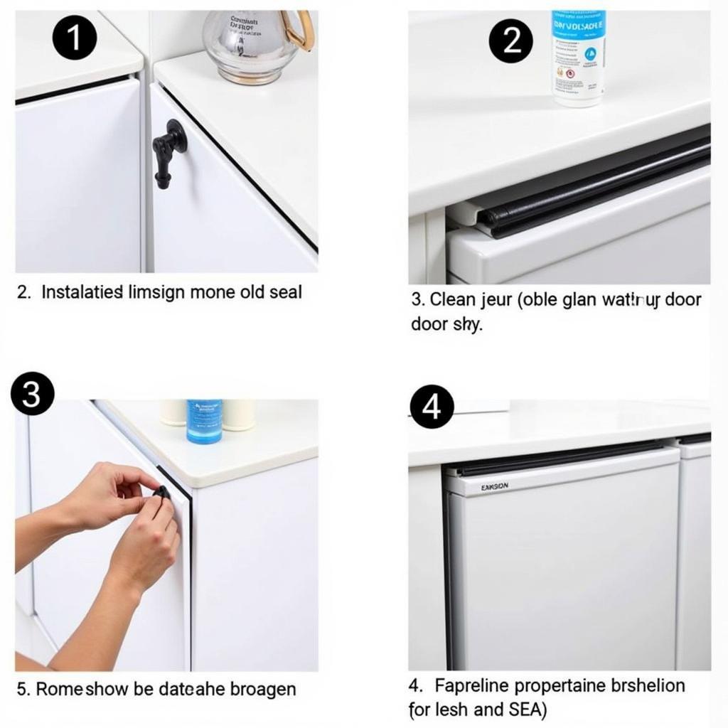 ASEA Dishwasher Door Seal Installation