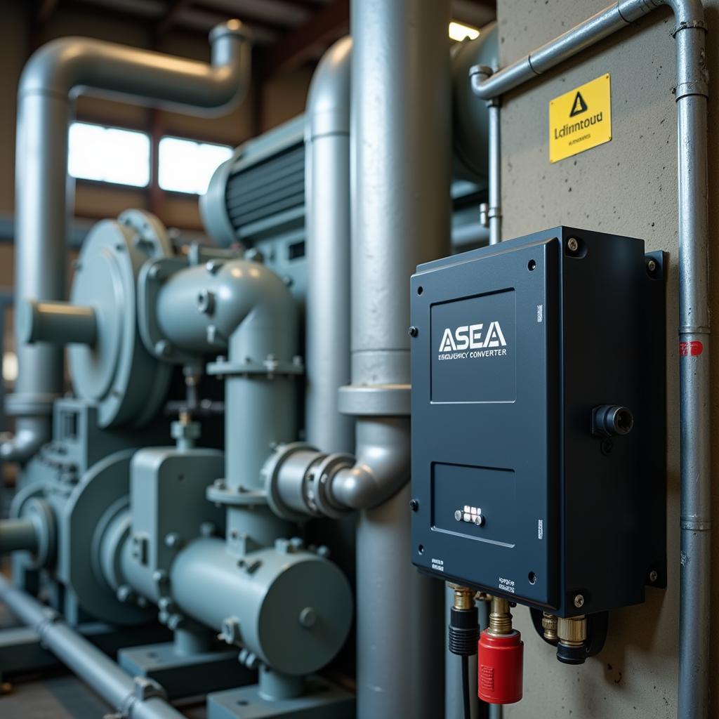 ASEA Frequency Converter in Industrial Application