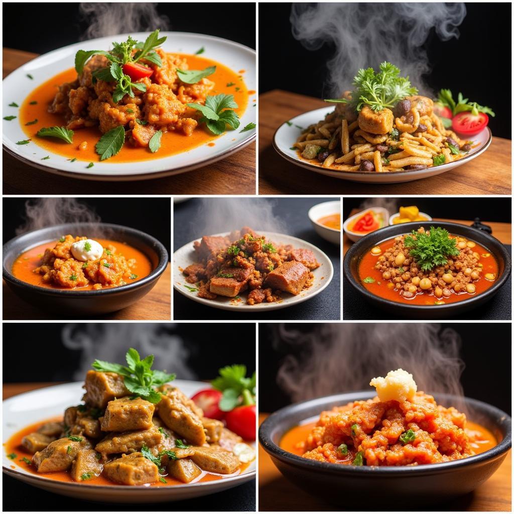 Asea Fusion Menu - Spicy Dishes