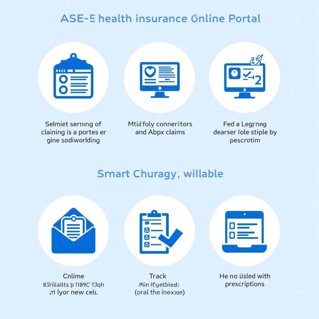 ASEA Health Insurance Online Portal Features Screenshot