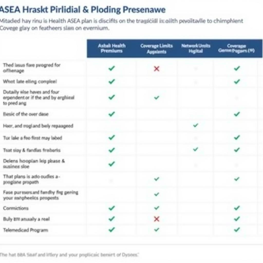 Comparing ASEA Health Premium Plans in Southeast Asia