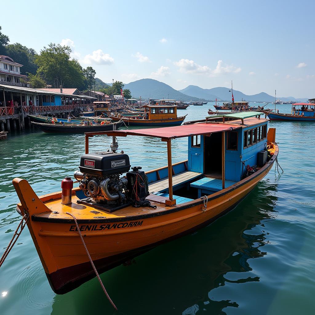 Asea Motoren powering a Vietnamese fishing boat