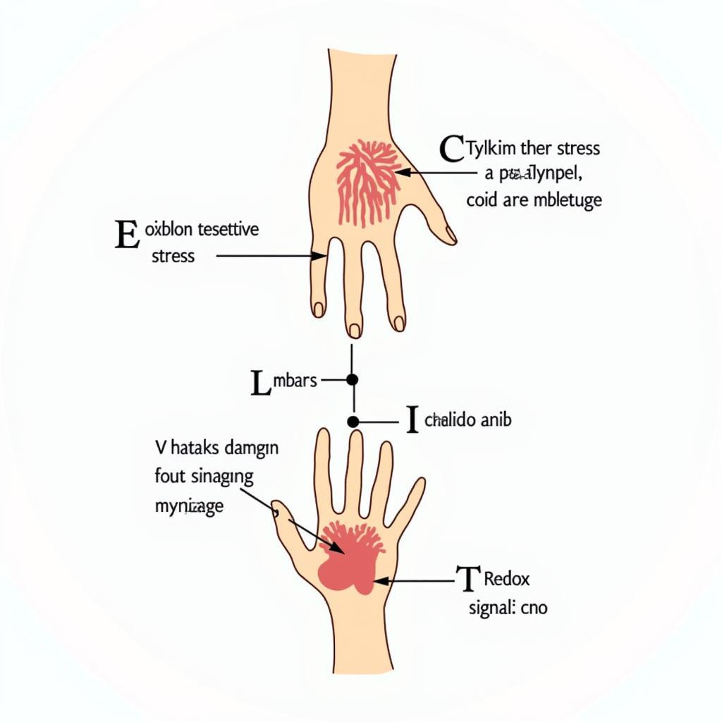 Diagram of Asea Nerve Damage