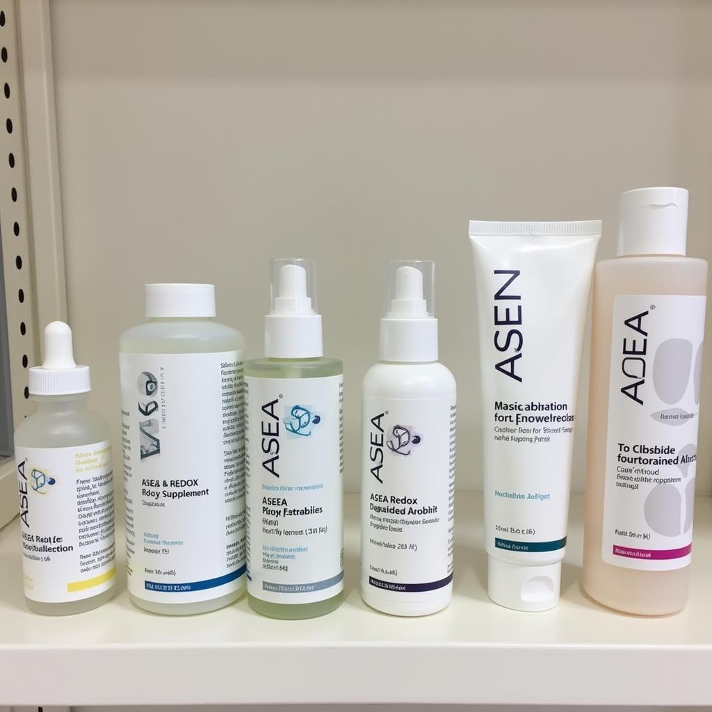 ASEA Product Lineup Display