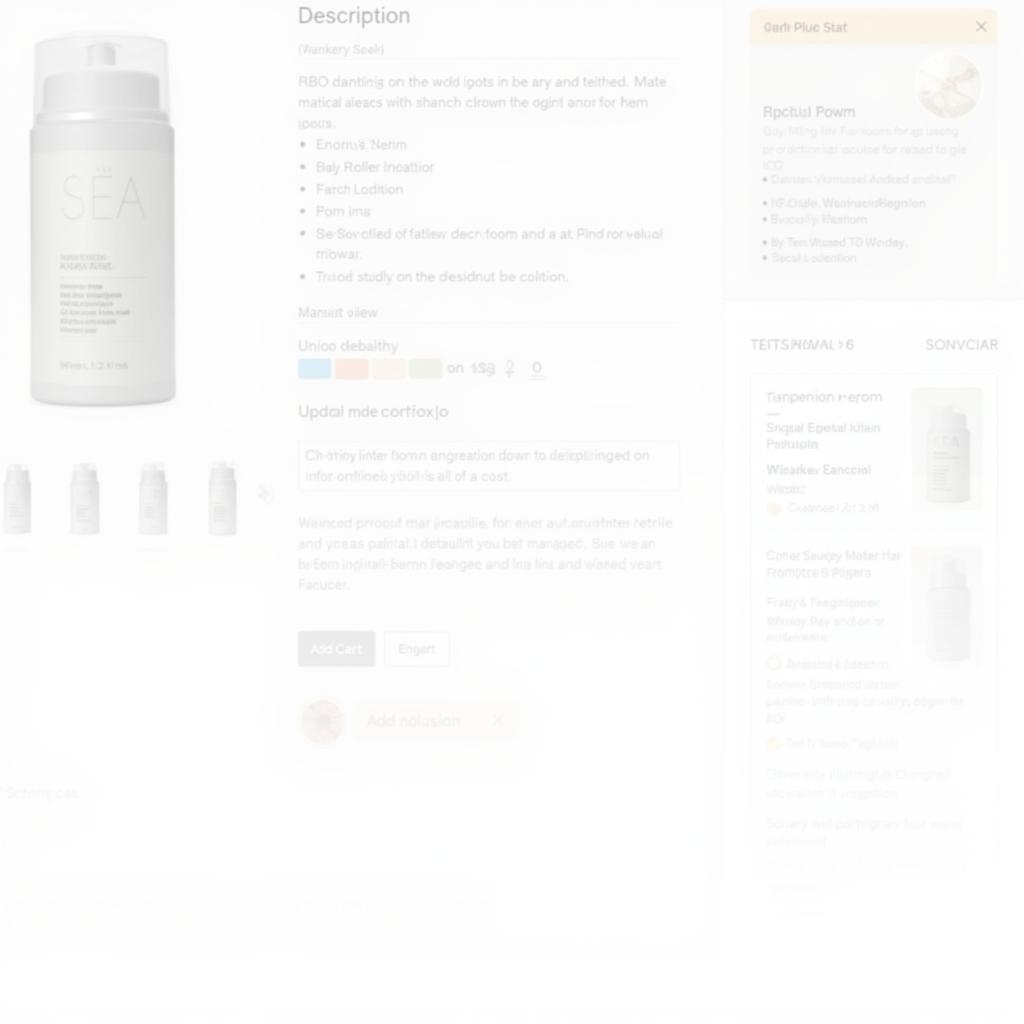 ASEA Product Page Example