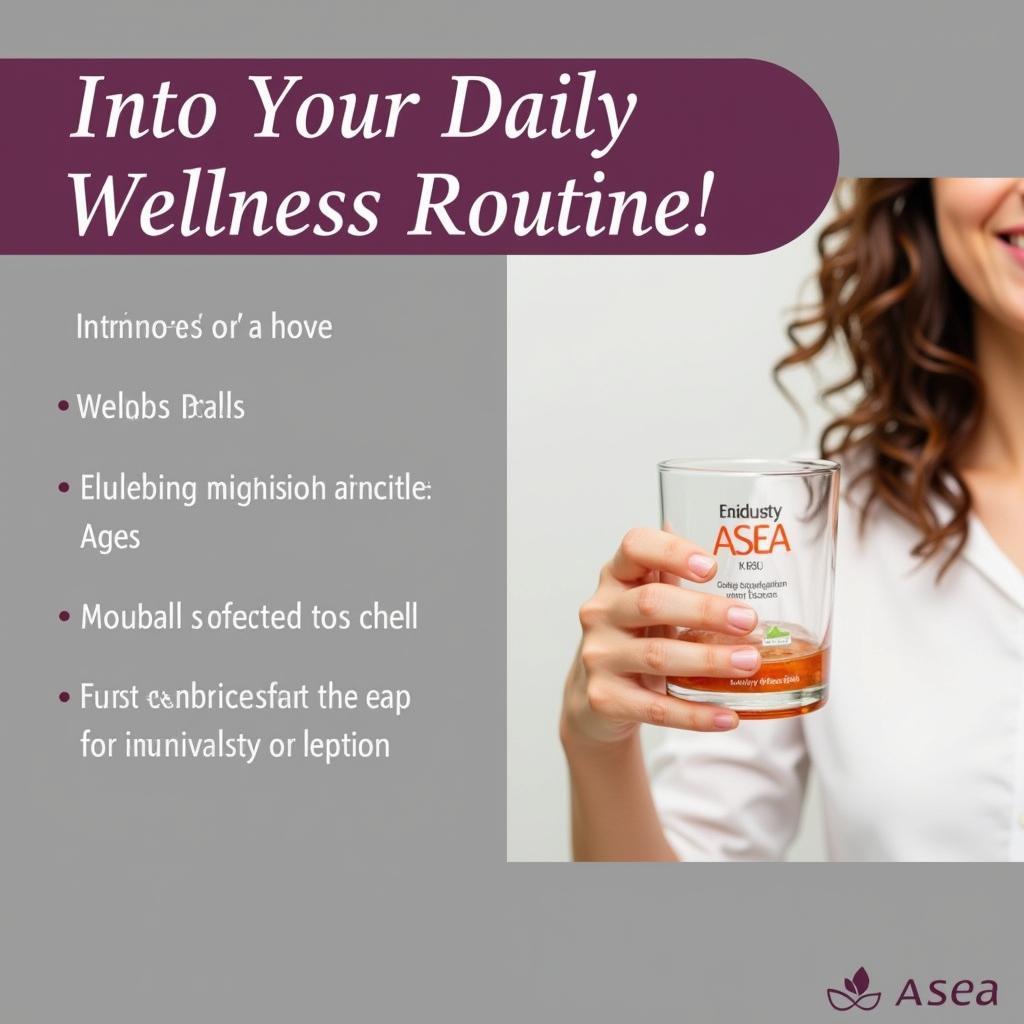 ASEA Redox Supplement Daily Routine