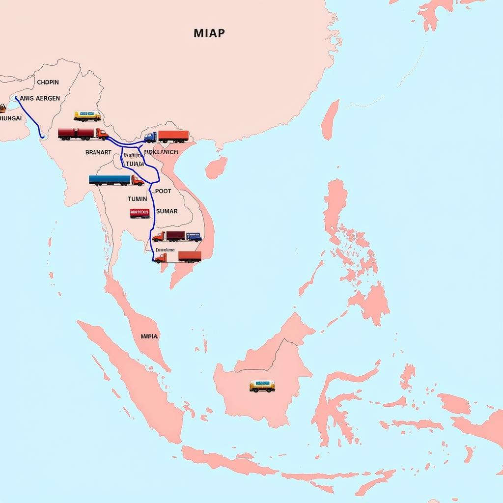 ASEAN Truck Logistics Network