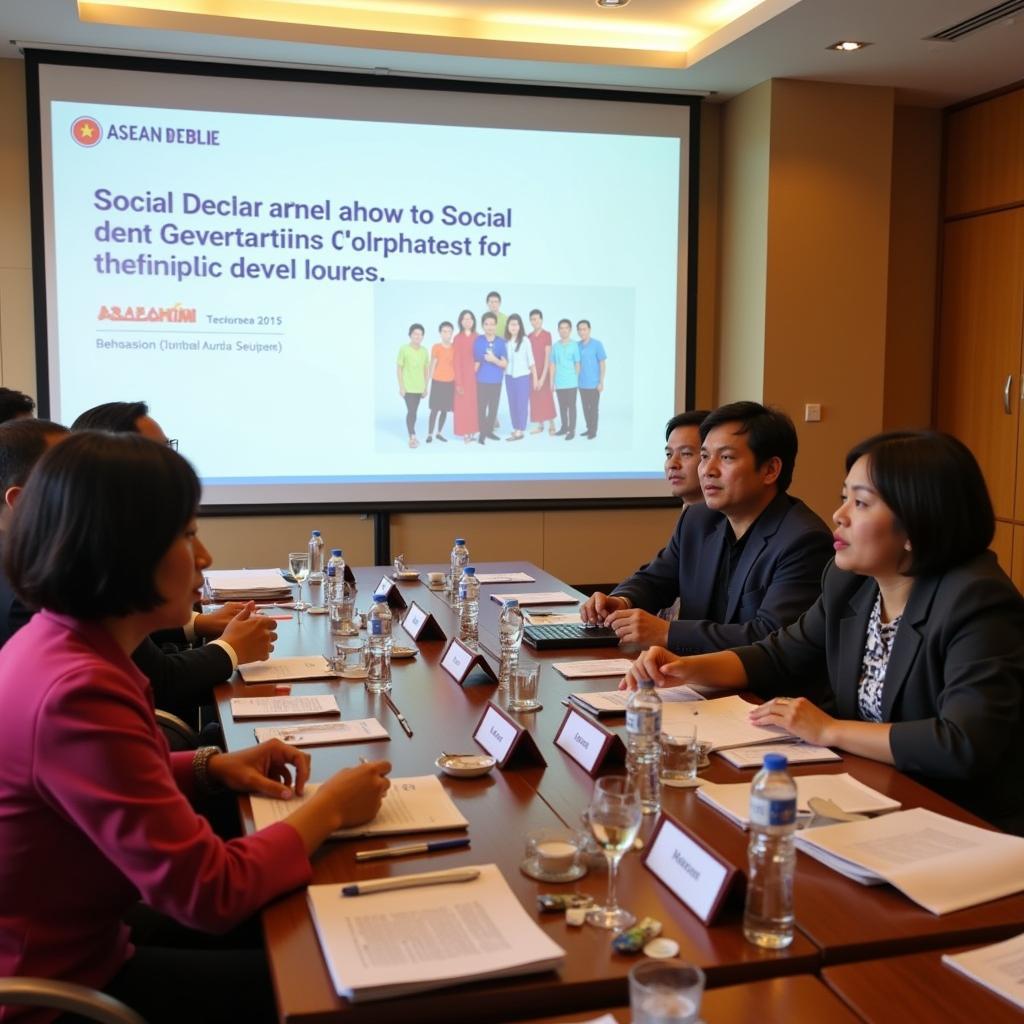 ASEAN 2015 Social Development Meeting