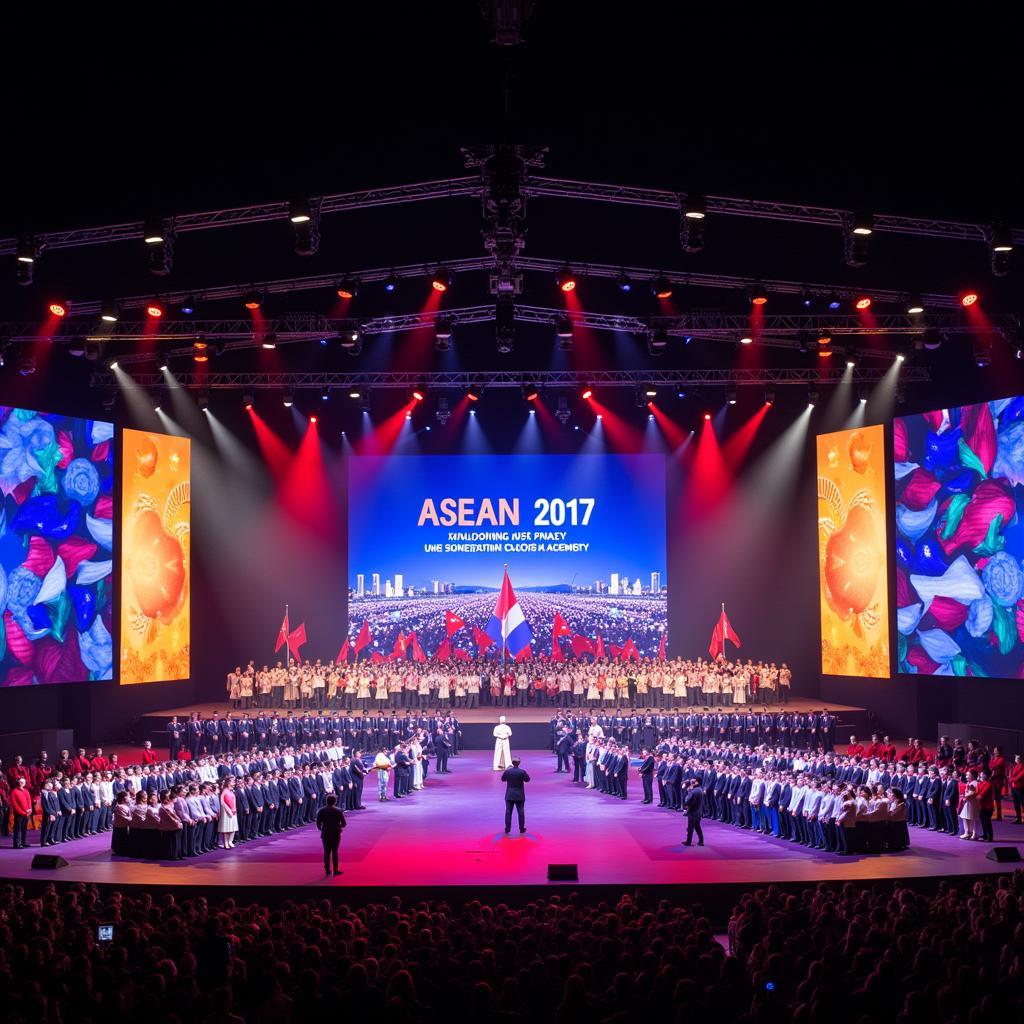 ASEAN 2017 Opening Ceremony in the Philippines