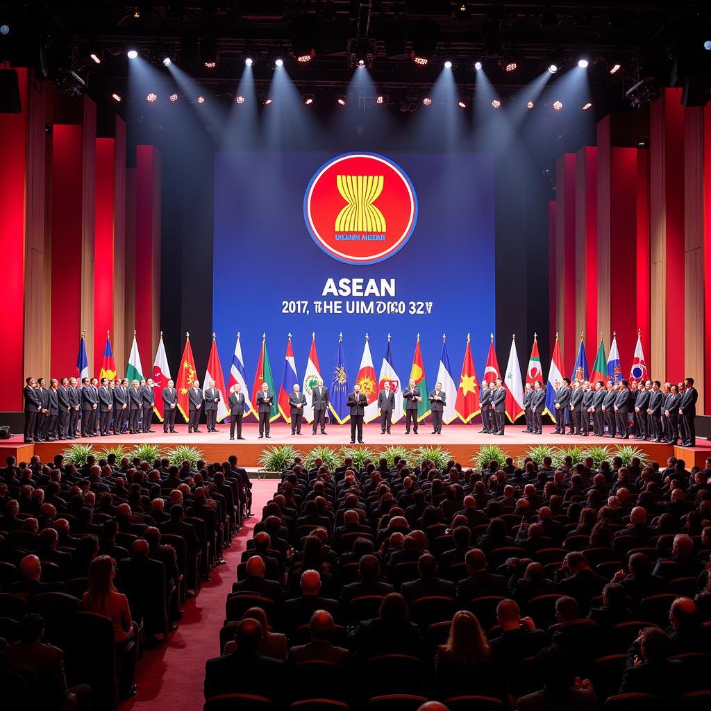 ASEAN 2017 Summit Opening Ceremony in the Philippines