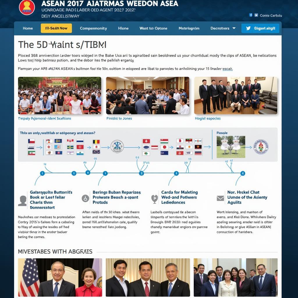 ASEAN 2017 Website: Celebrating 50 Years