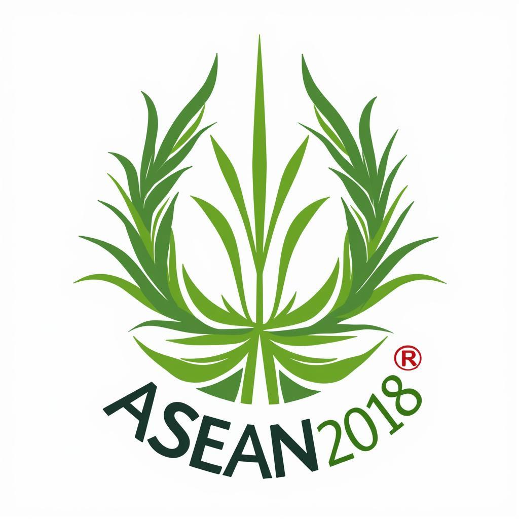 The Dynamic Circular Form of the ASEAN 2019 Logo