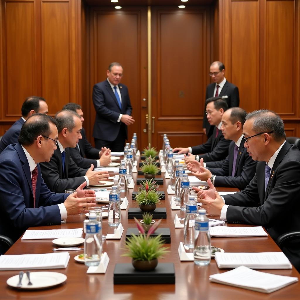 ASEAN 2019 Meeting Security Discussion