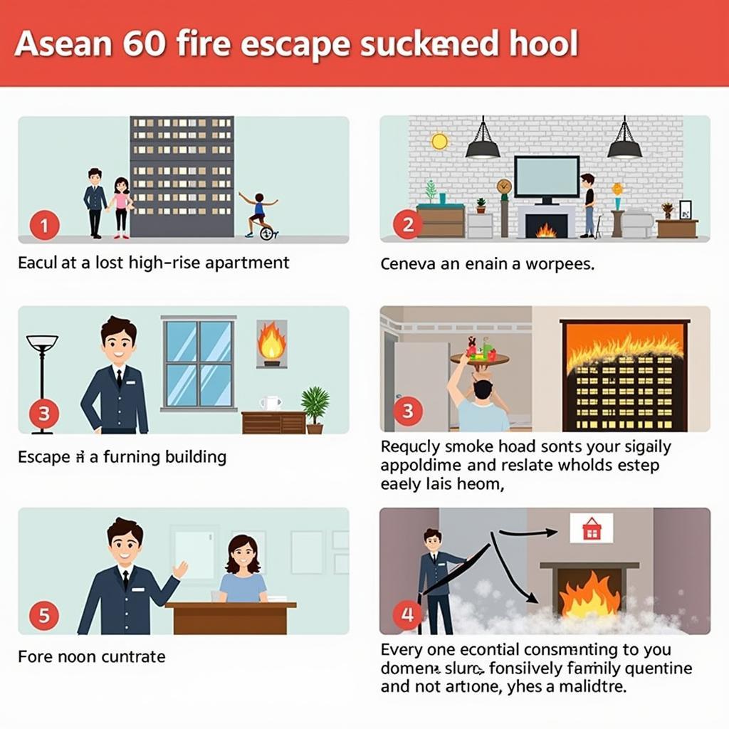 Asean 60 Fire Escape Smoke Hood Usage Scenarios