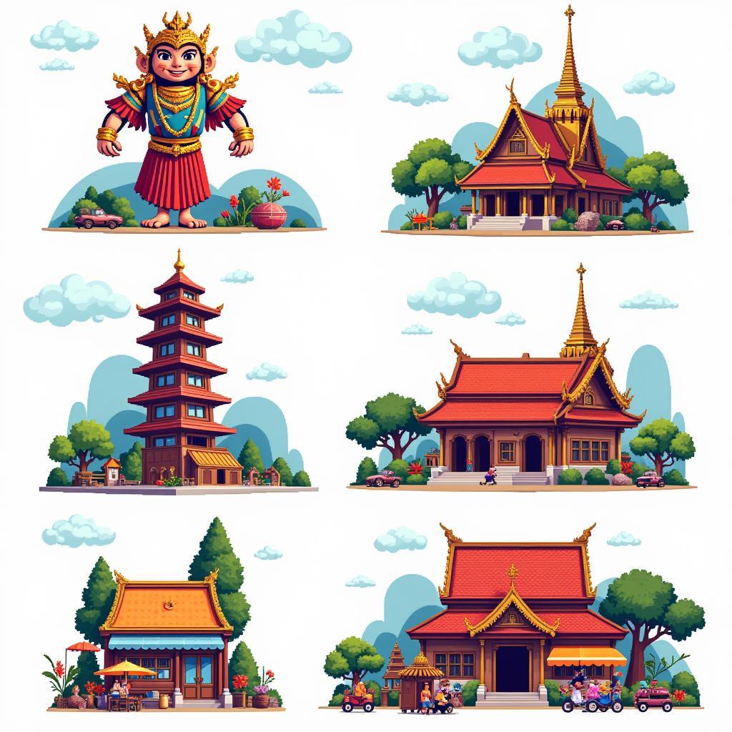 ASEAN 8-Bit Cultural Representation