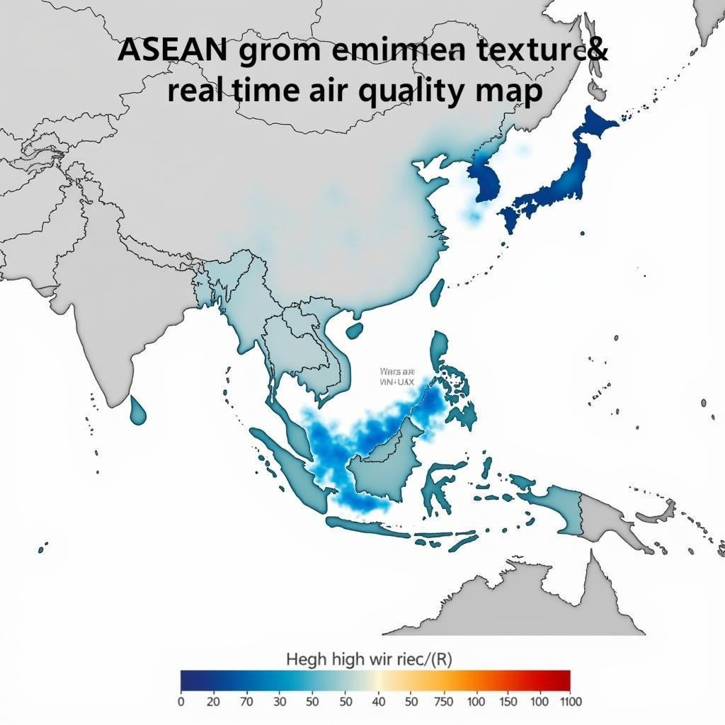 Air Quality Map of ASEAN