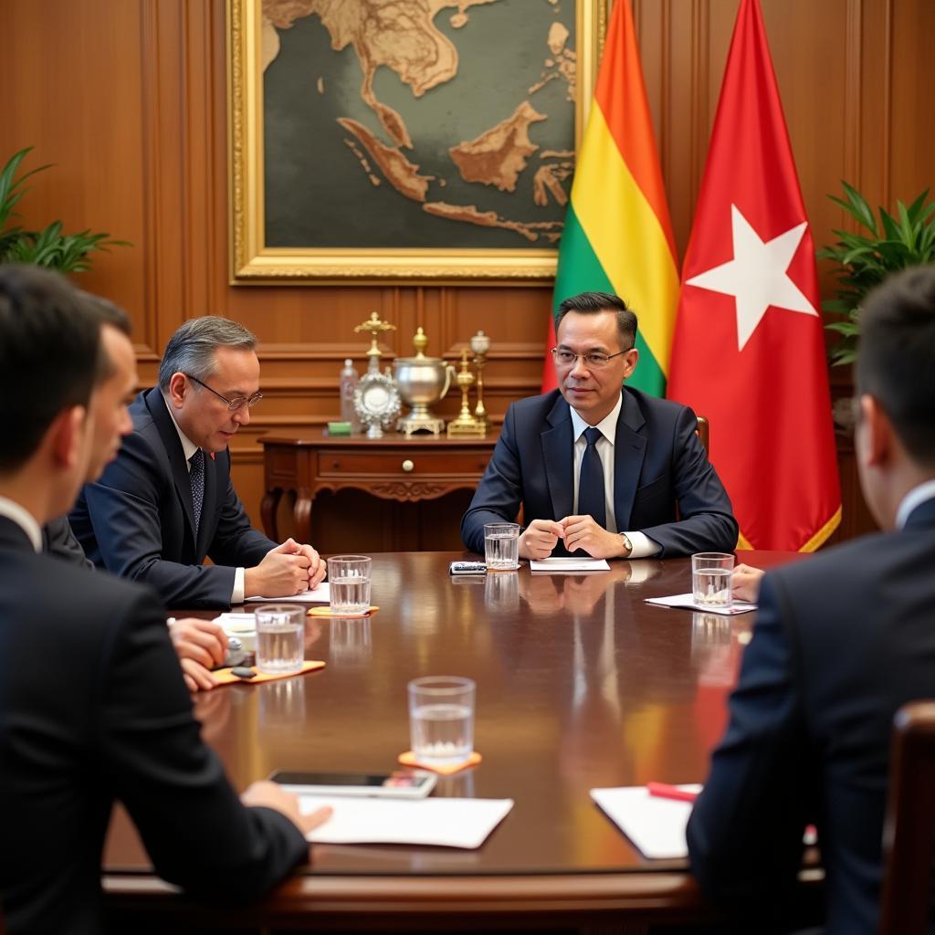 ASEAN Ambassador Meeting in Myanmar