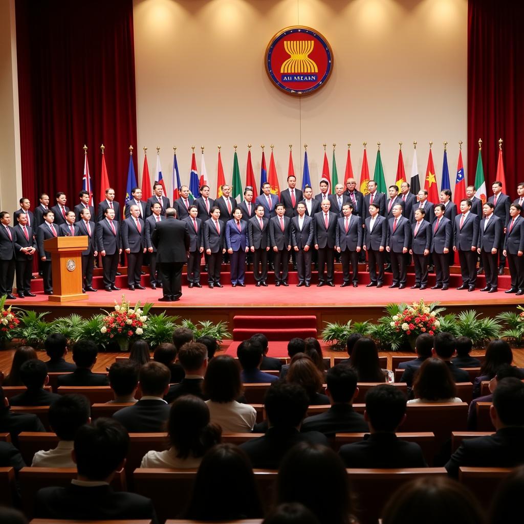 ASEAN Anthem Performance in 2018