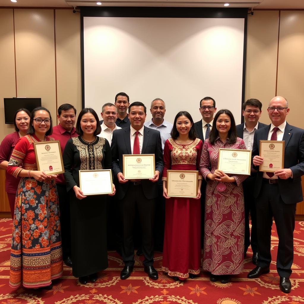 ASEAN Australia Awards Recipients Celebrating Their Achievement