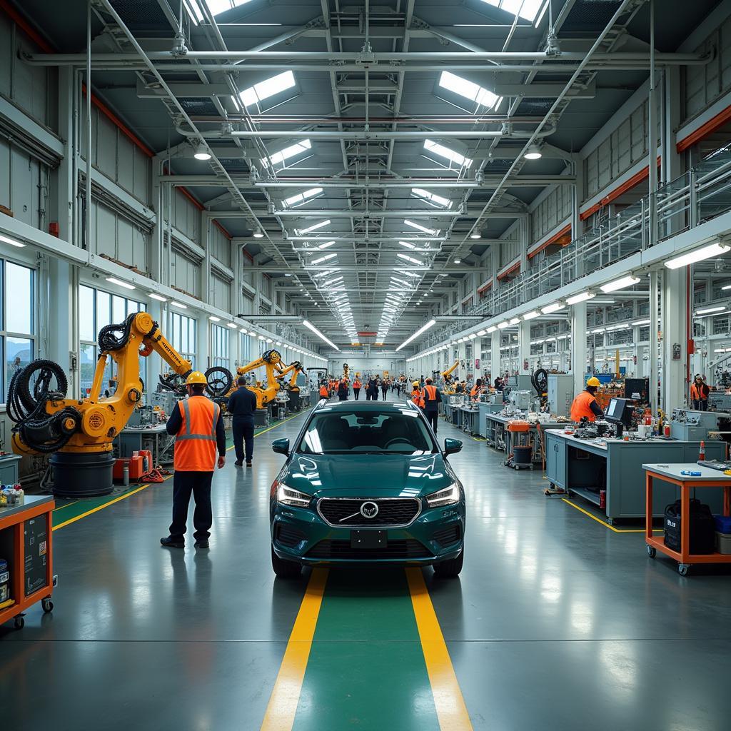 Modern Automotive Manufacturing Facility in Hilo