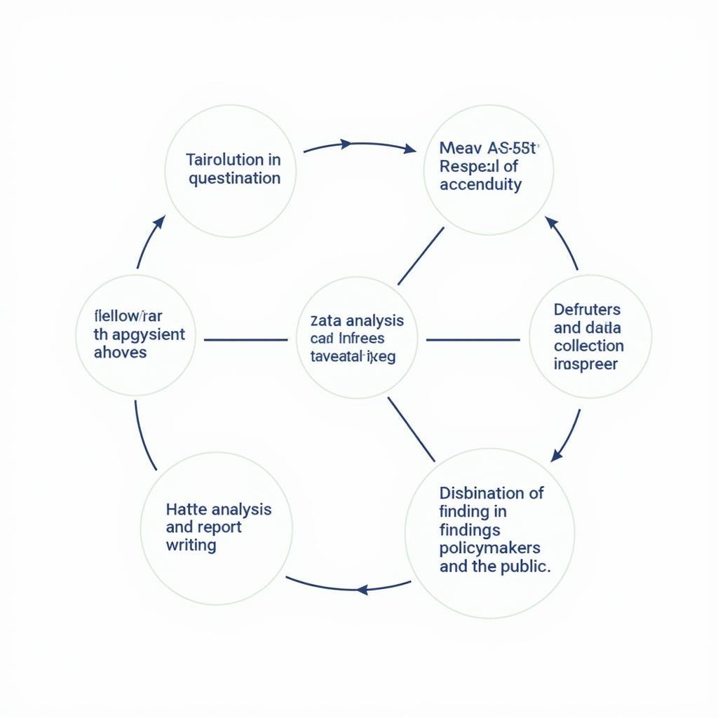 ASEAN Barometer Survey Process: Illustrates the various stages involved in conducting the ASEAN Barometer survey, including questionnaire design, data collection, and analysis.