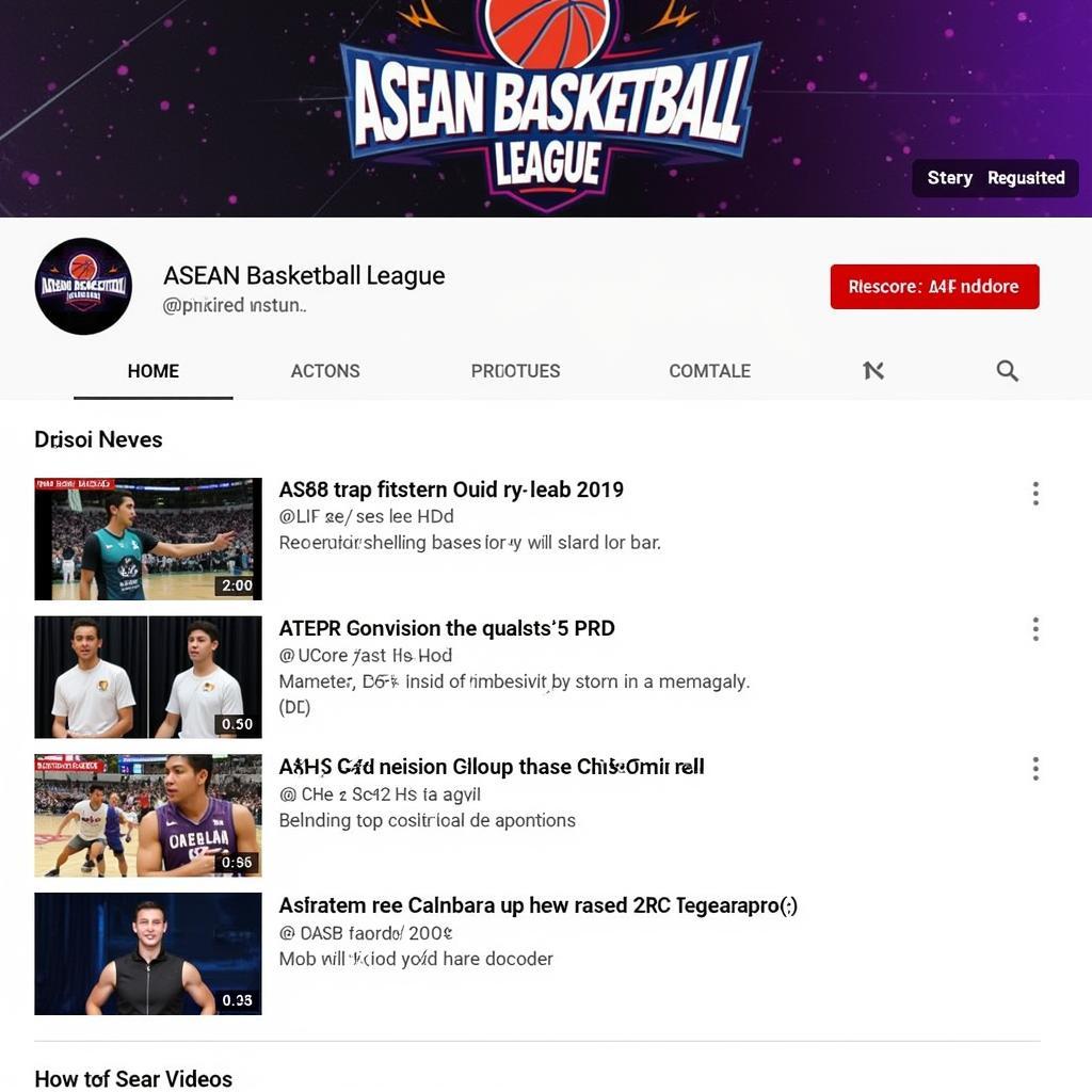 ASEAN Basketball League Official YouTube Channel