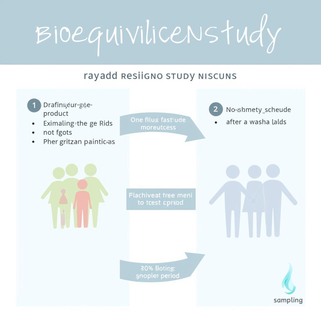 ASEAN Bioequivalence Study Design Illustration