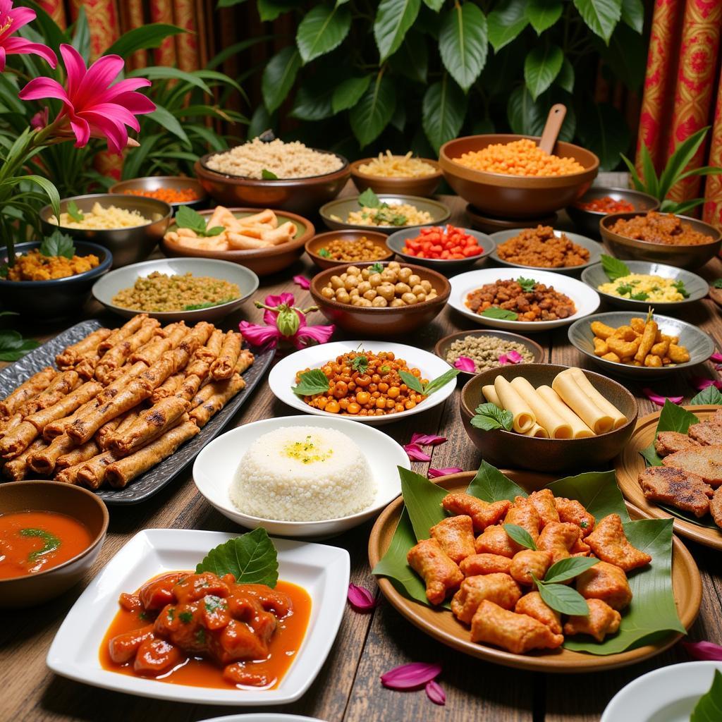 ASEAN Bistro Catering Buffet Spread