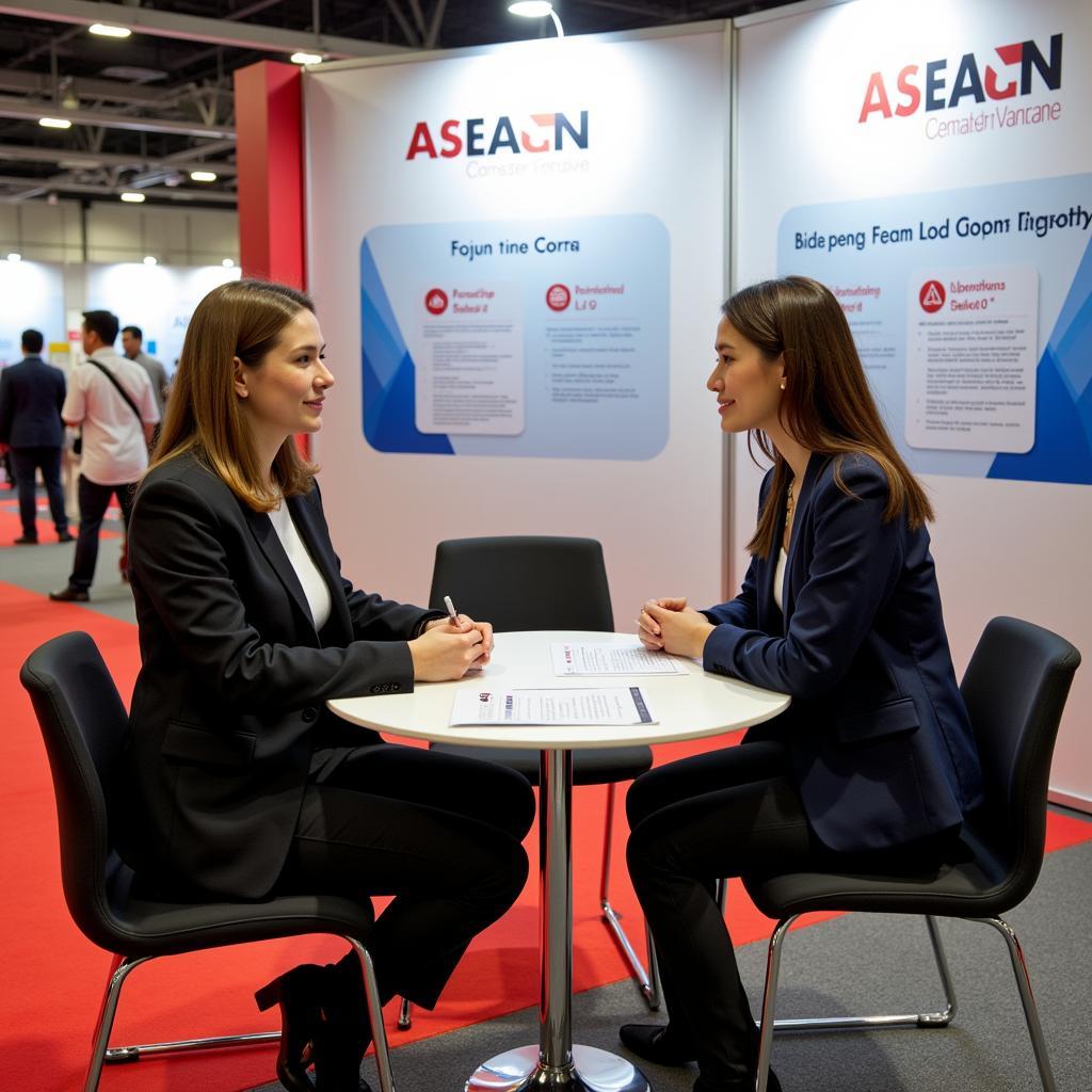 Job Interview at ASEAN Career Fair