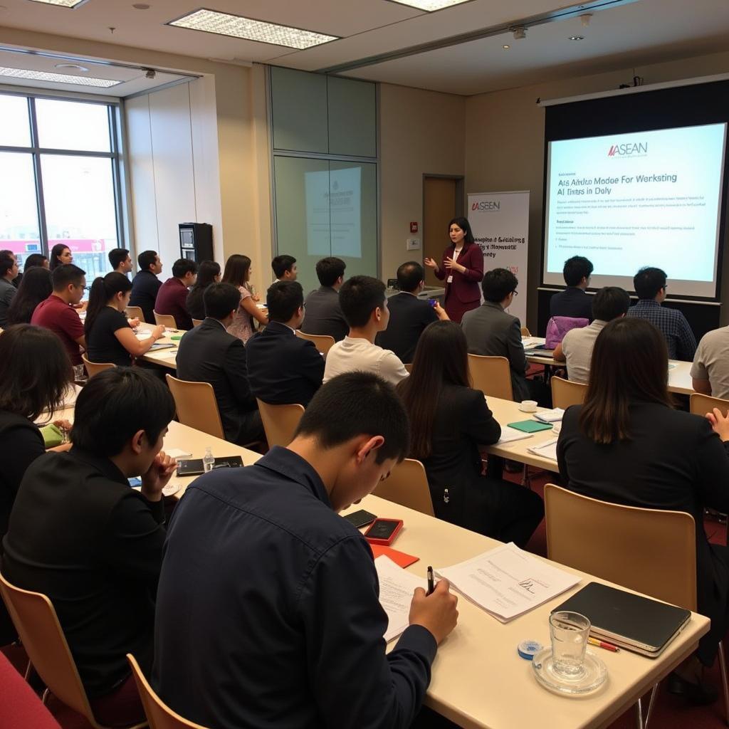 Attendees Participating in a Workshop