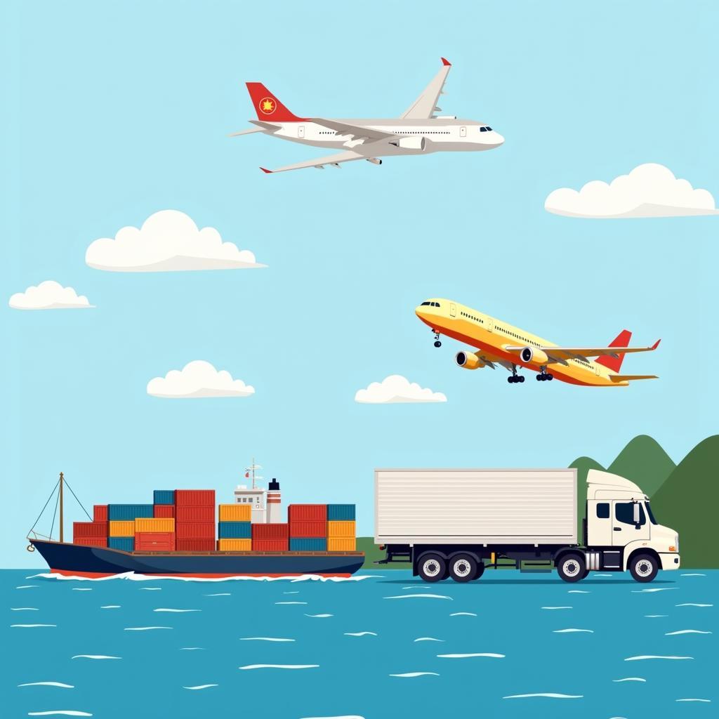 ASEAN Cargo Transportation Modes: Sea, Air, and Land