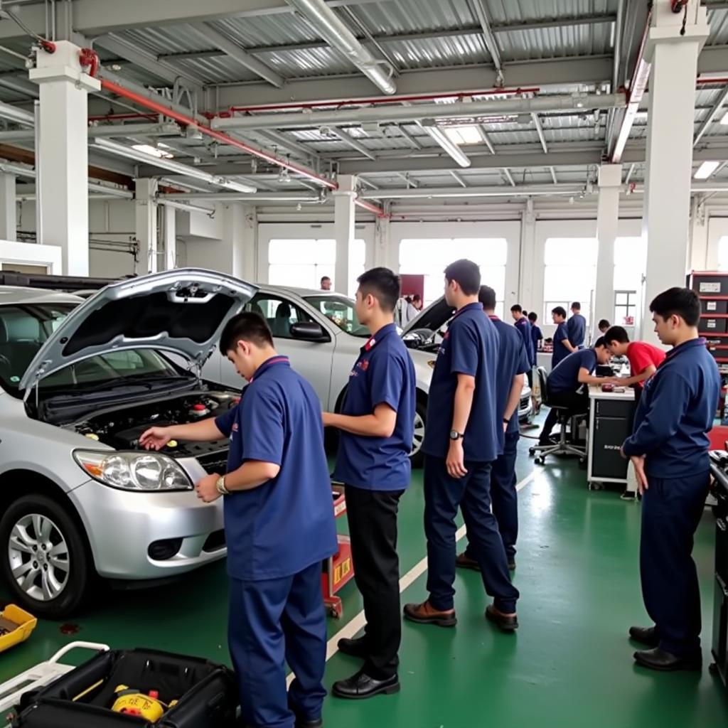 Modern Workshop at ASEAN Certified Mechanic School