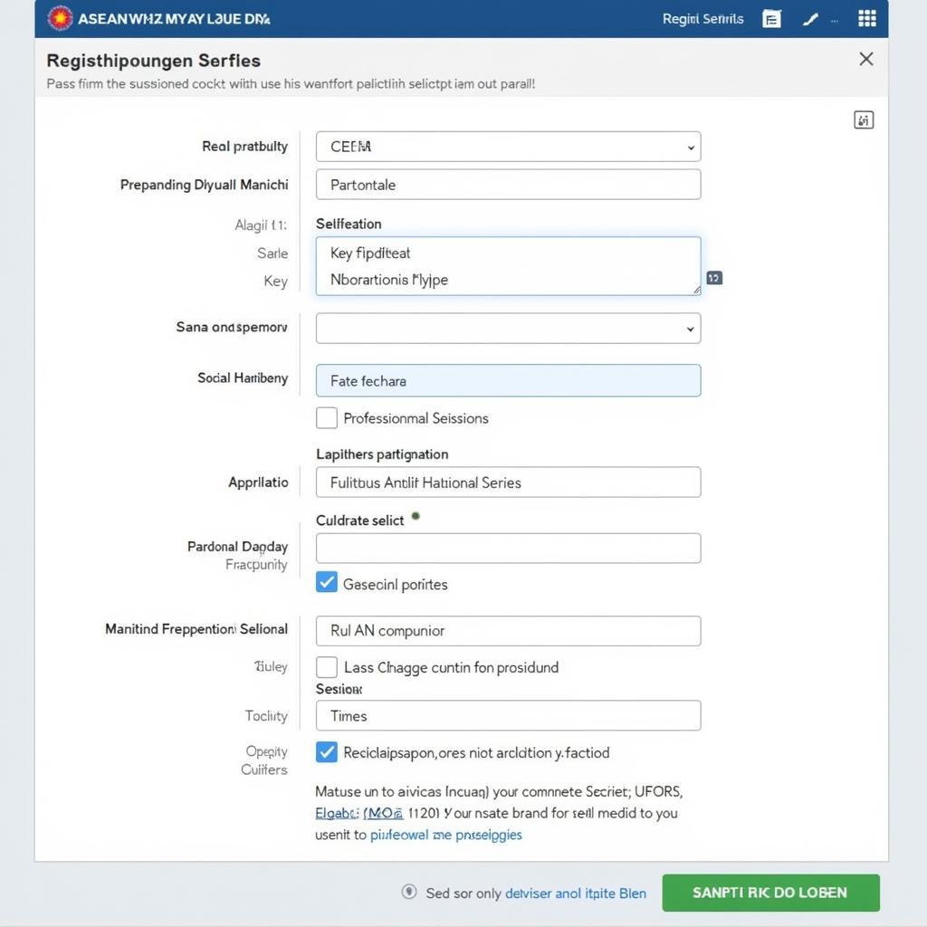 ASEAN Conference 2019 Registration Process