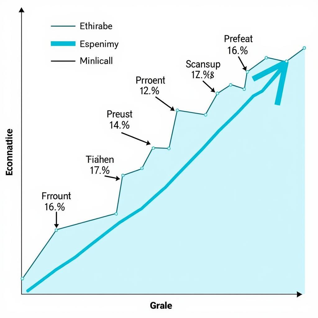 A graph depicting the positive correlation between ASE CPD participation and economic growth in the ASEAN region.