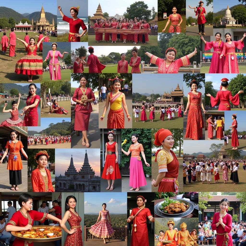 ASEAN Cultural Diversity Collage