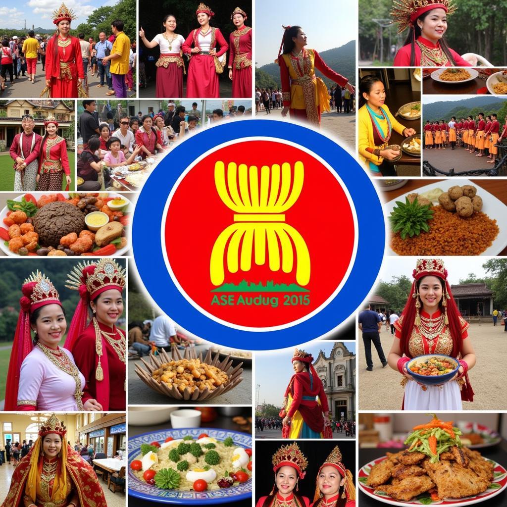 ASEAN Cultural Diversity Collage