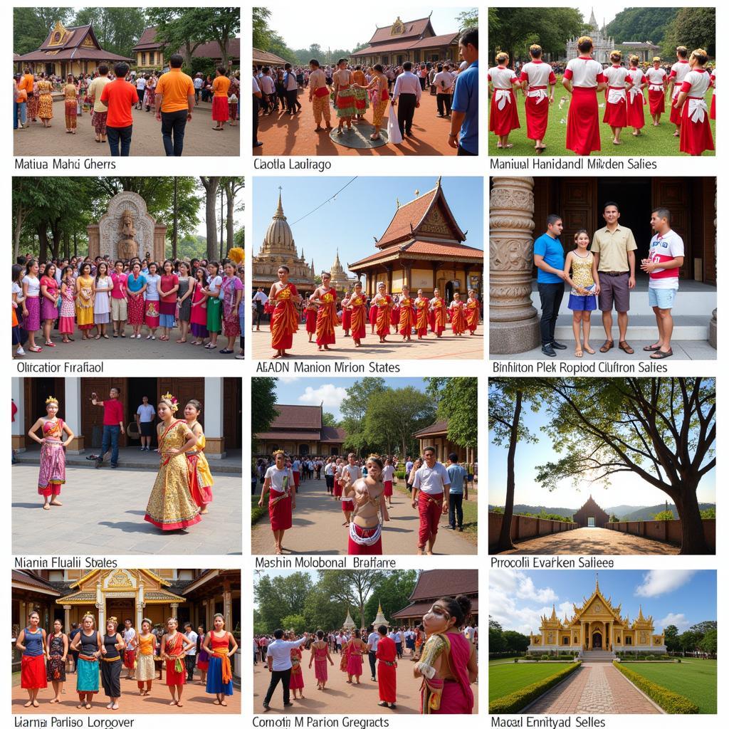 ASEAN Cultural Diversity Collage