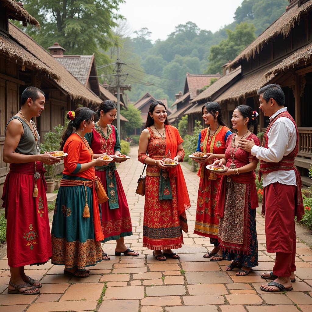 ASEAN Cultural Exchange: People Sharing Traditions