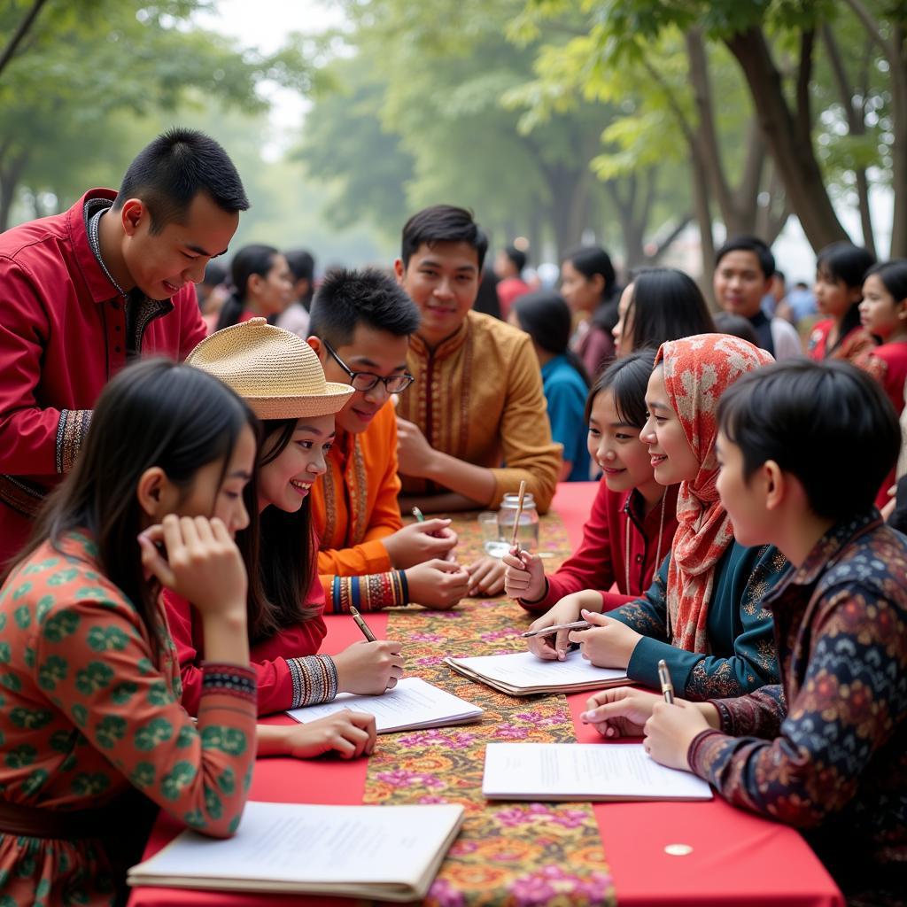 ASEAN Cultural Exchange Program Participants 2017