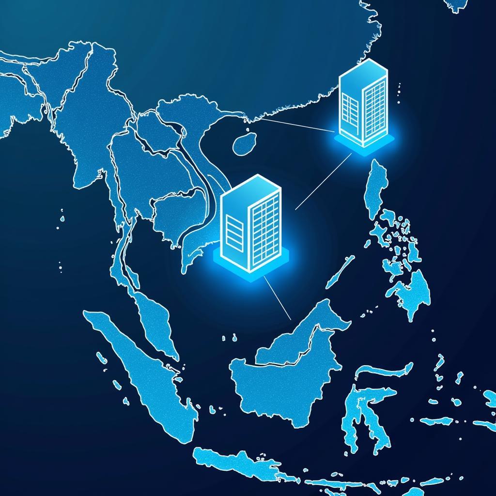 ASEAN Data Center Network Map