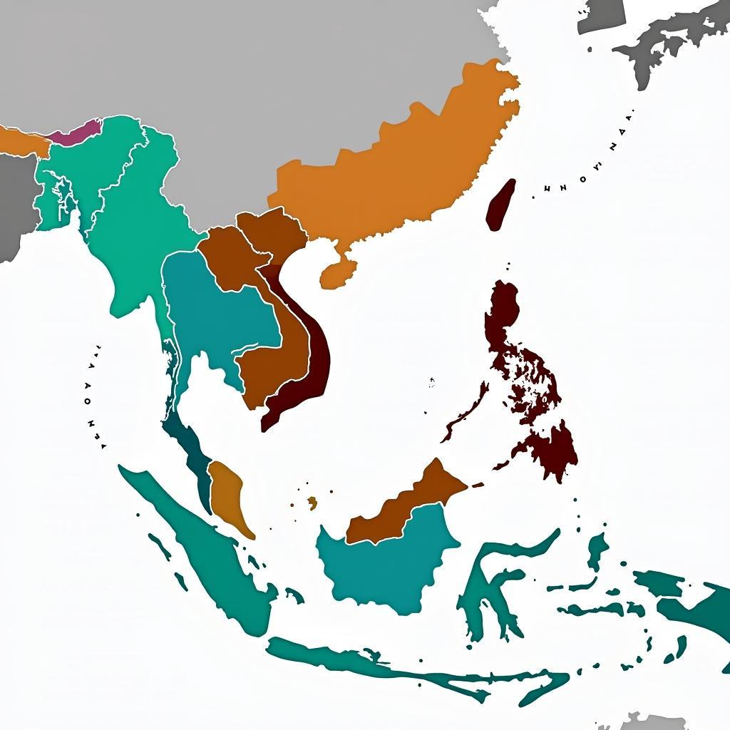 Map of ASEAN Digital Collaboration