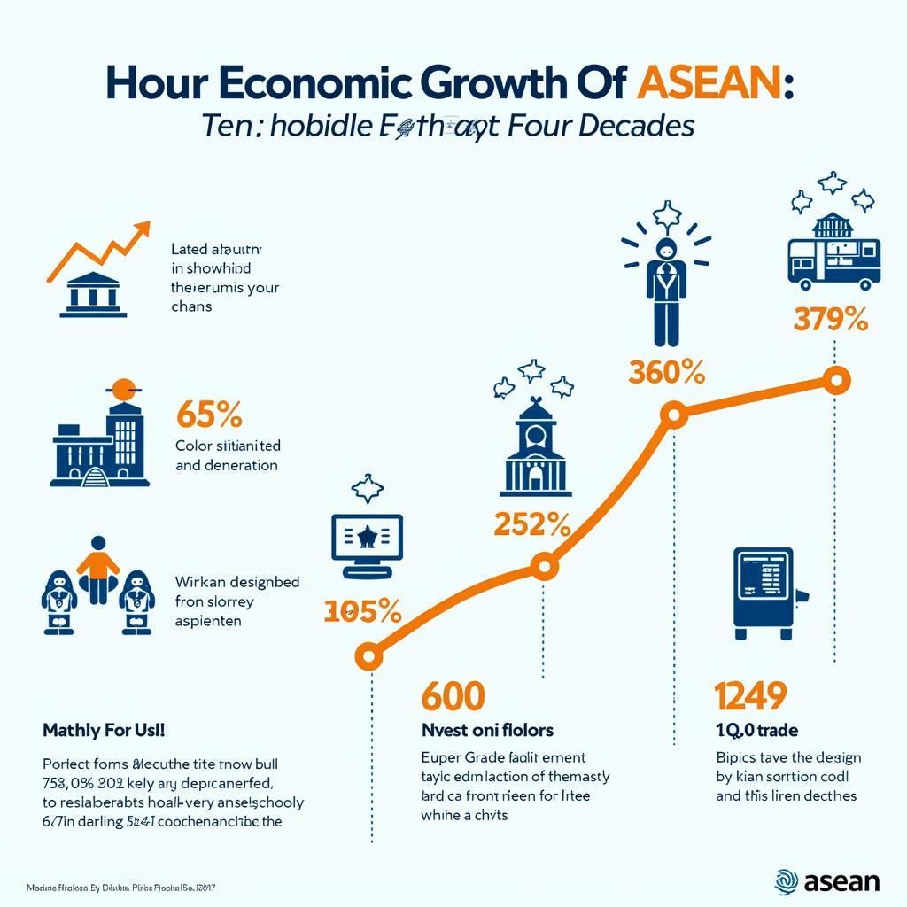 ASEAN Economic Growth Over 40 Years