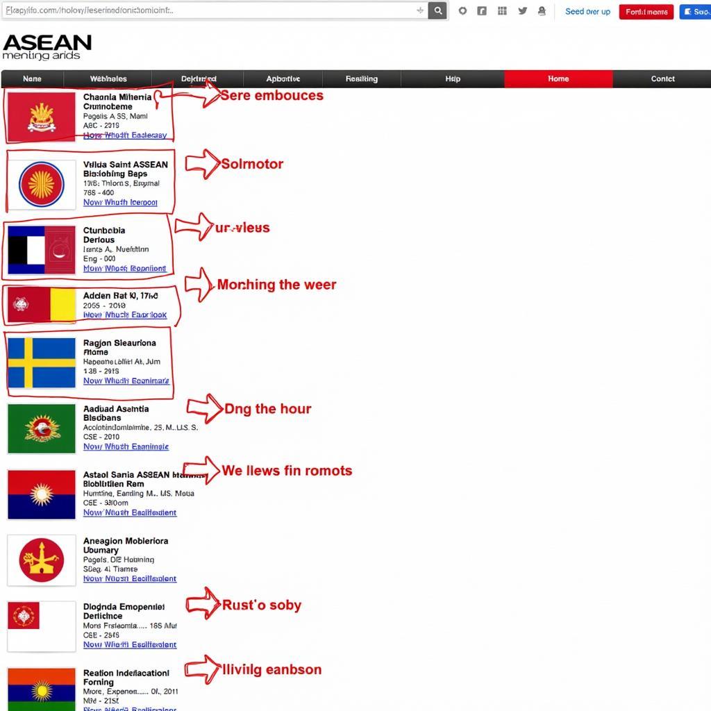 Contacting ASEAN Embassies