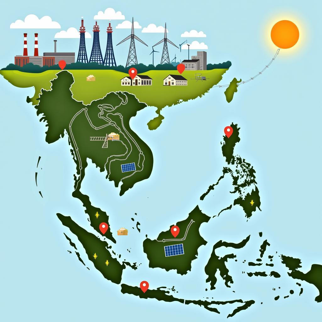 ASEAN Energy Landscape: A Mix of Fossil Fuels and Renewables