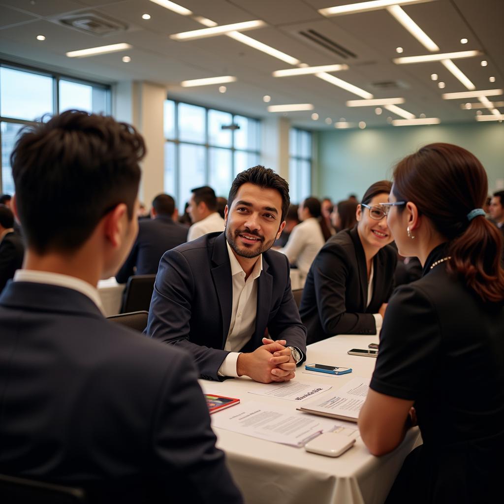 Business Leaders Engaging at the ASEAN Fall Registration 2018