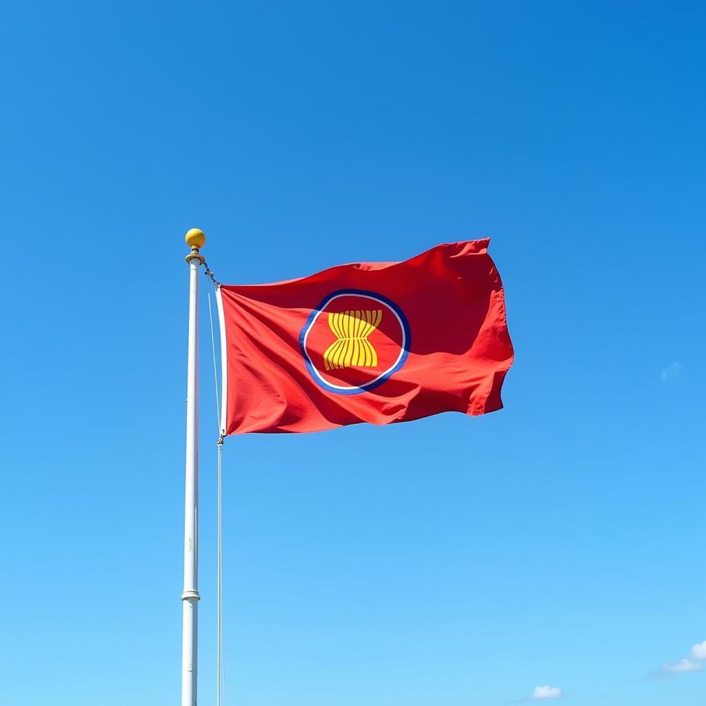 ASEAN Flag Flying High